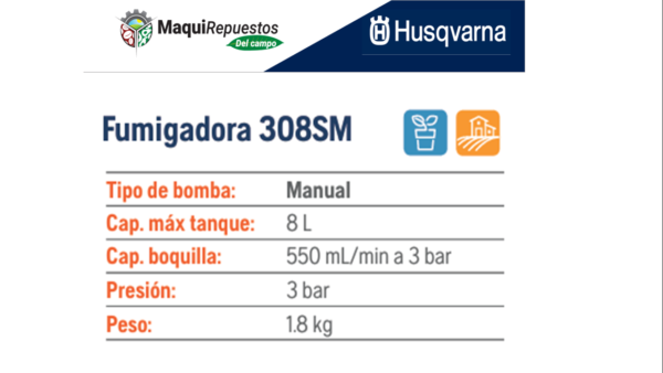 FUMIGADORA MANUAL 308SM - Image 2
