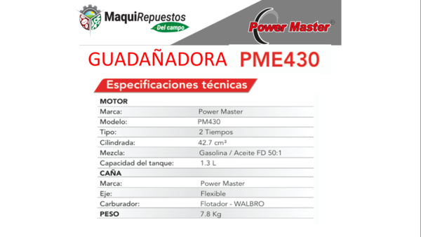 GUADAÑADORA PME430 - Image 2
