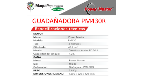 GUADAÑADORA PM430R - Image 2