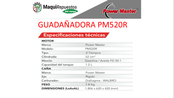 GUADAÑADORA PM520R - Image 2