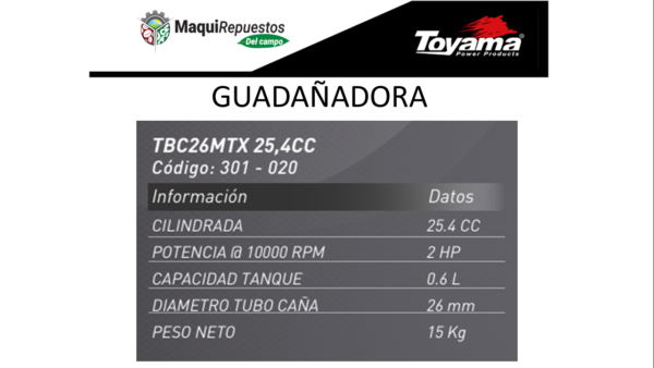 GUADAÑA TBC26MTX - Image 2