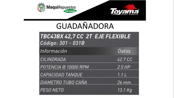 GUADAÑA TBC43BX - Image 2